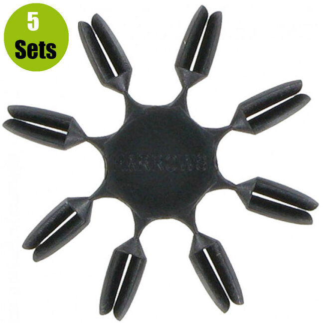 Lena Plastic Flight Protectors - 5 Sets