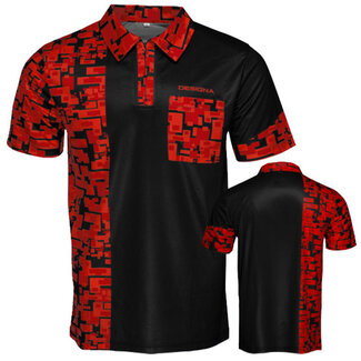 Designa Designa Dartshirt Red