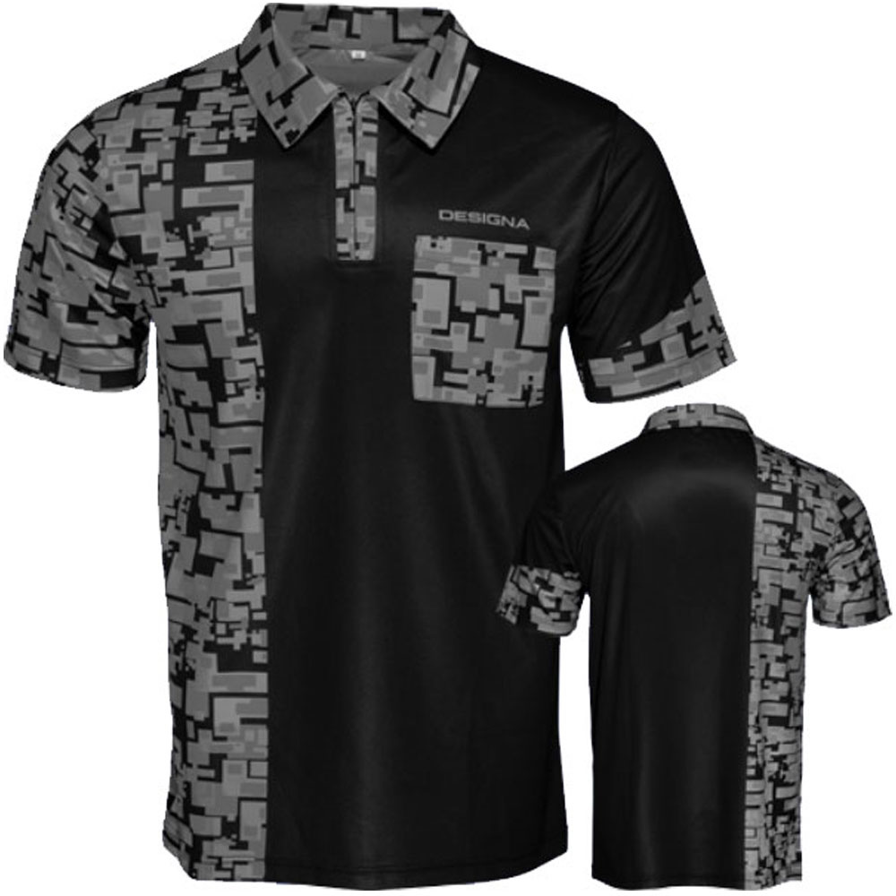 Designa Dartshirt Grey afbeelding