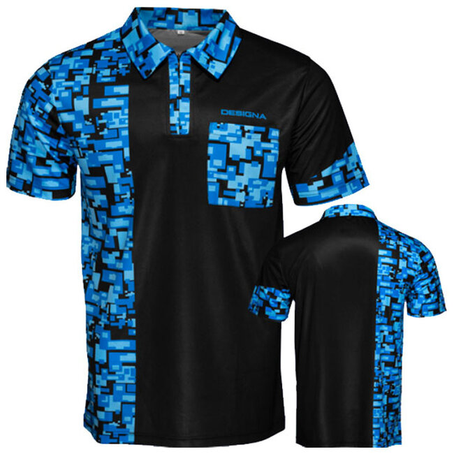 Designa Dartshirt Blue