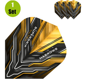 Harrows Harrows Supergrip Ultra Dartflight - Goud Harrows Harrows Supergrip Ultra Dartflight - Goud