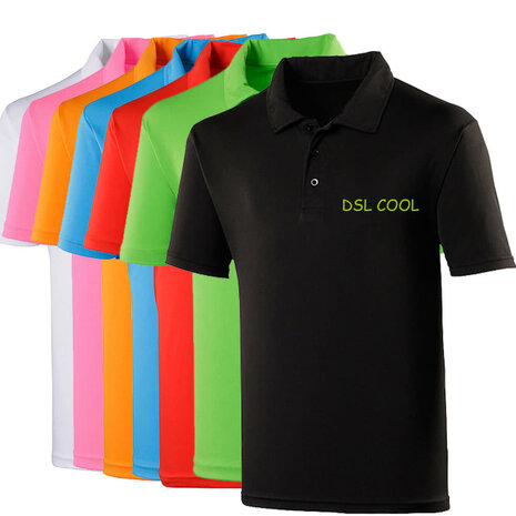 Dartshop Leiden DSL Cool Dartshirt Orange Dartshop Leiden DSL Cool Dartshirt Orange