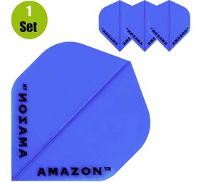 Amazon Amazon Transparante Dartflights - Blauw