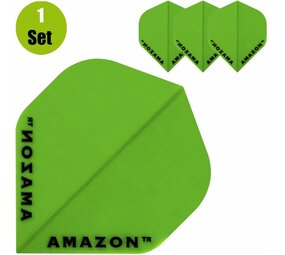 Amazon Amazon Transparante Dartflights - Groen