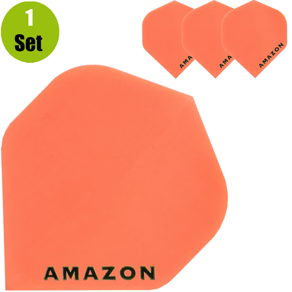 Amazon Amazon Plain Dartflights - Oranje afbeelding