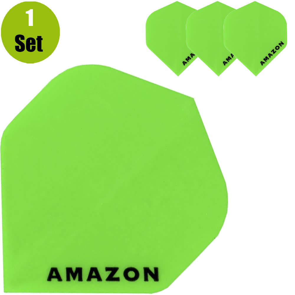 Amazon Amazon Plain Dartflights - Groen afbeelding