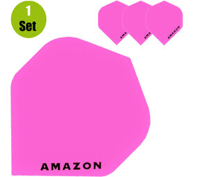 Amazon Amazon Plain Dartflights - Roze
