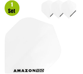 Amazon Amazon 150 Dartflights - Wit Amazon Amazon 150 Dartflights - Wit