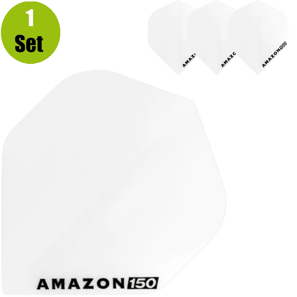 Amazon Amazon 150 Dartflights - Wit afbeelding