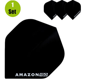 Amazon Amazon 150 Dartflights - Zwart Amazon Amazon 150 Dartflights - Zwart