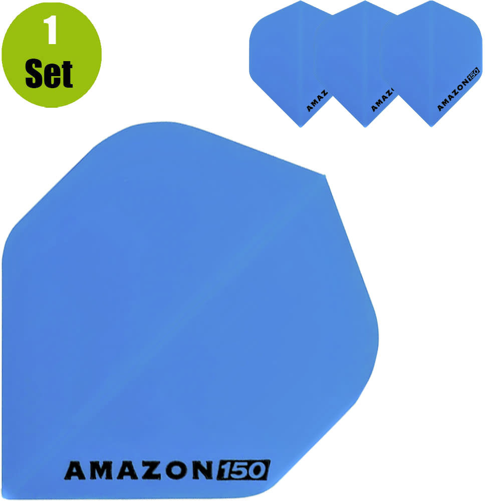 Amazon Amazon 150 Dartflights - Blauw afbeelding