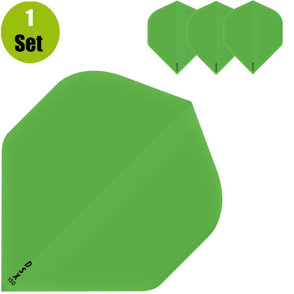 Designa DSX 150 Dartflights - Neon Groen afbeelding