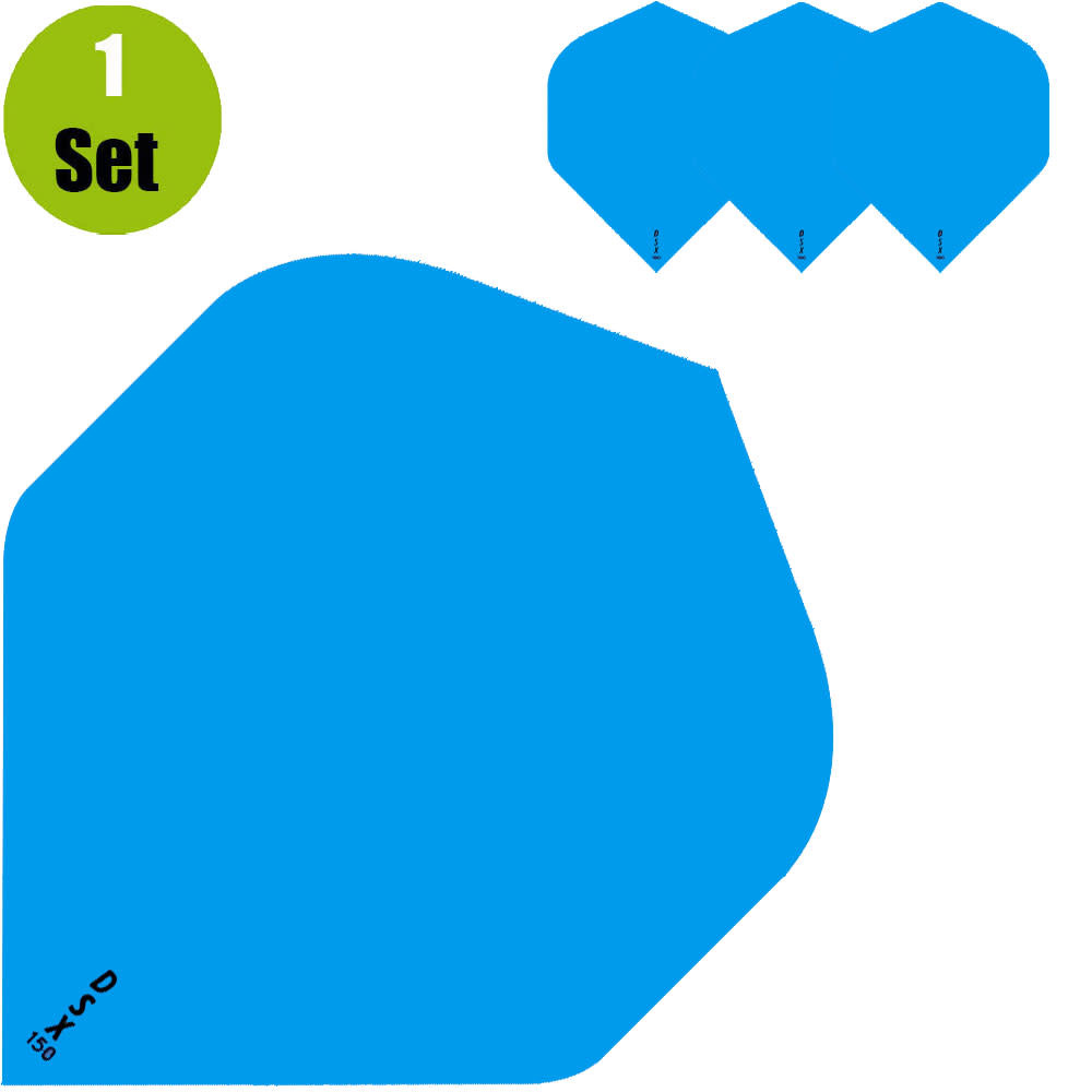 Designa DSX 150 Dartflights - Blauw afbeelding