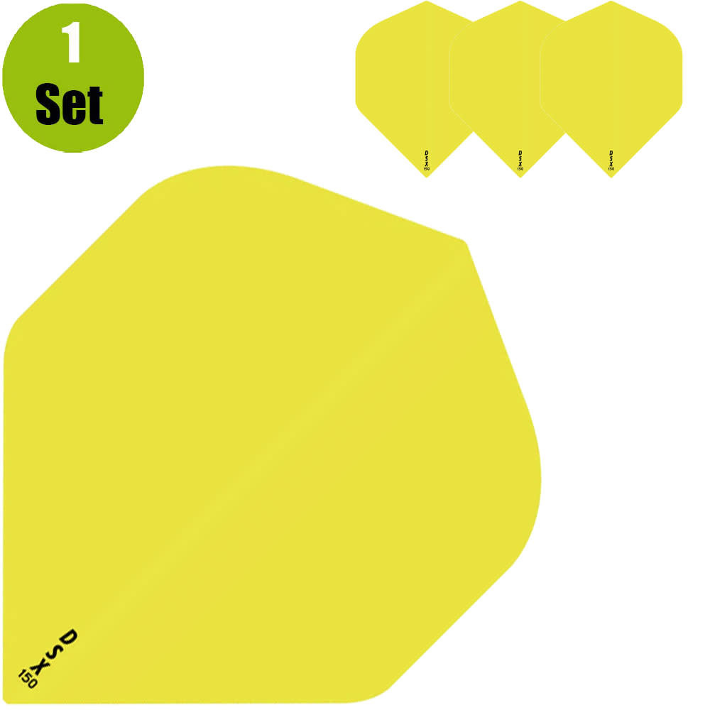 Designa DSX 150 Dartflights - Geel afbeelding
