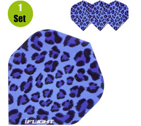 Designa Luipaard Dartflights - Blauw Designa Luipaard Dartflights - Blauw