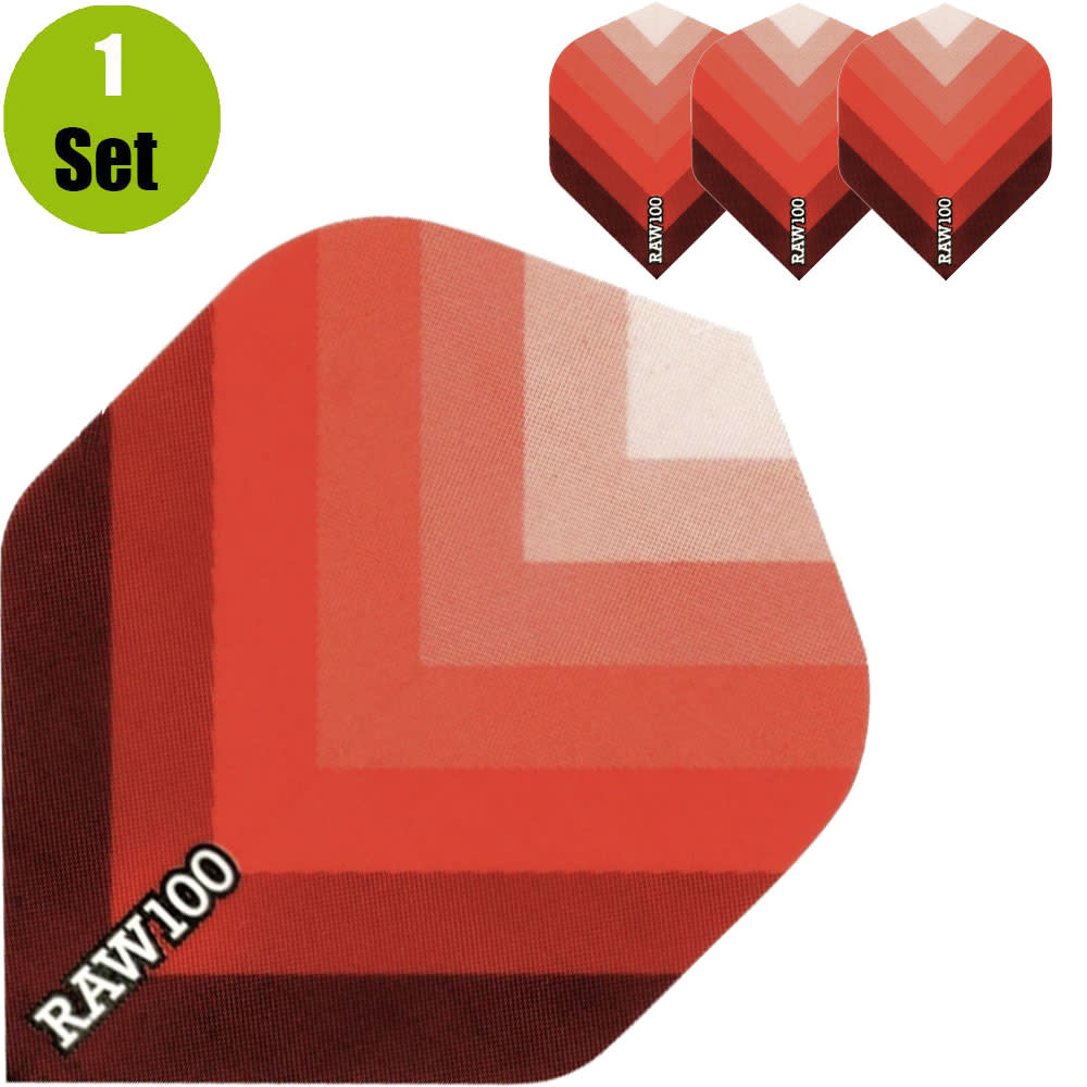 Designa Arrow Dartflights - Rood afbeelding