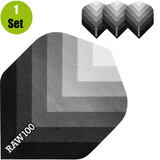 Designa Arrow Dartflights - Zwart Designa Arrow Dartflights - Zwart