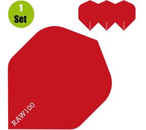 Designa Plain Dartflights - Rood Designa Plain Dartflights - Rood