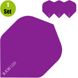 Designa Plain Dartflights - Paars Designa Plain Dartflights - Paars