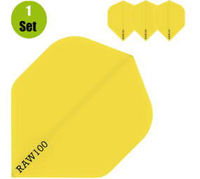 Designa Plain Dartflights - Neon Geel Designa Plain Dartflights - Neon Geel