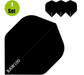 Designa Plain Dartflights - Zwart Designa Plain Dartflights - Zwart