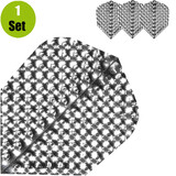 Designa Dimplex Dartflights - Zilver Designa Dimplex Dartflights - Zilver