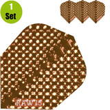 Designa Dimplex Dartflights - Brons Designa Dimplex Dartflights - Brons