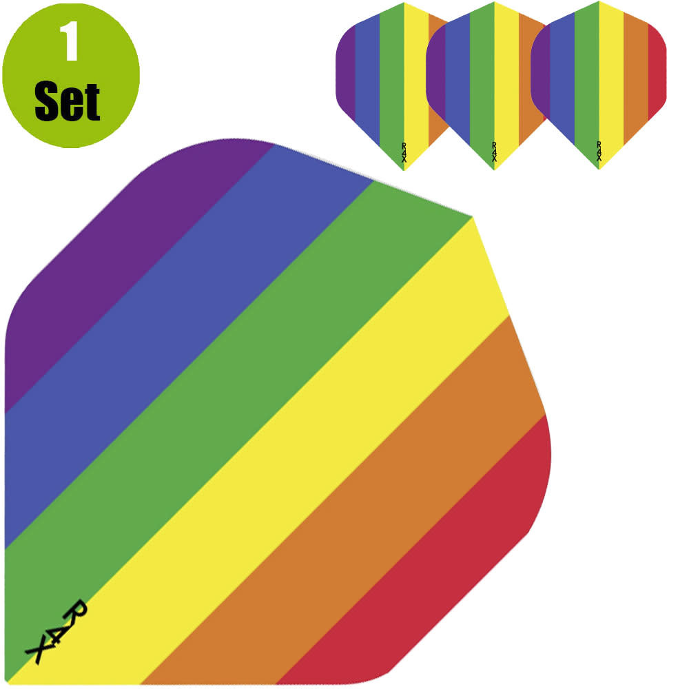 Ruthless Ruthless Pride Flag Dartflights - Regenboog afbeelding