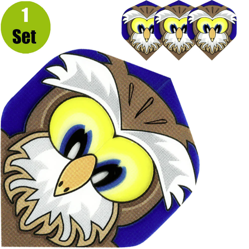 Designa Designa Dartflights - Owl Face