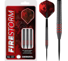 Designa Firestorm V2 Ringed Zwart Designa Firestorm V2 Ringed Zwart