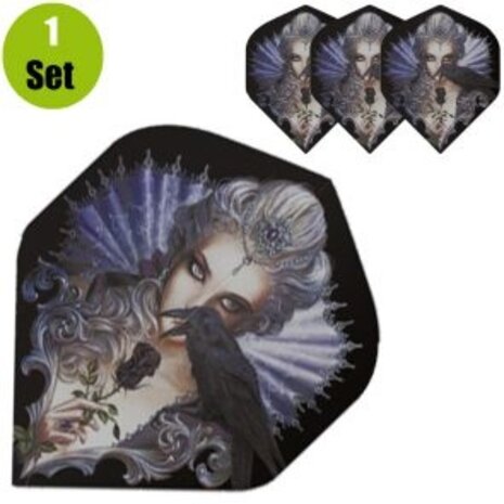 Designa Skull Dart Flights - Ravenous