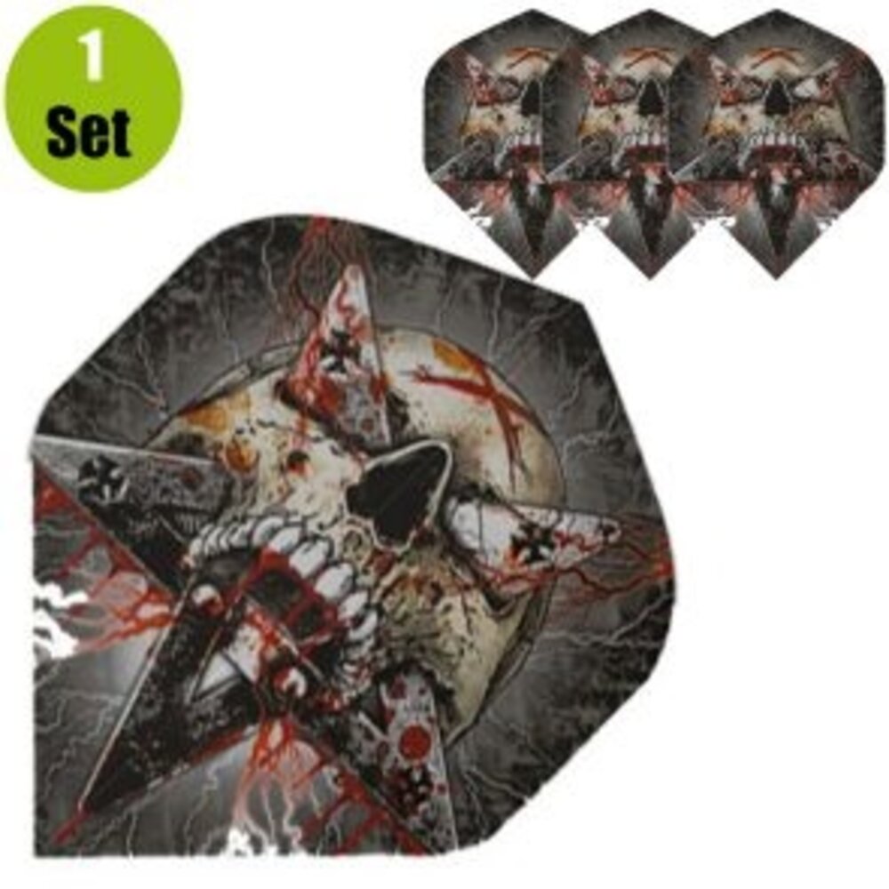 Designa Skull Dart Flights - Pentafixion Designa Skull Dart Flights - Pentafixion
