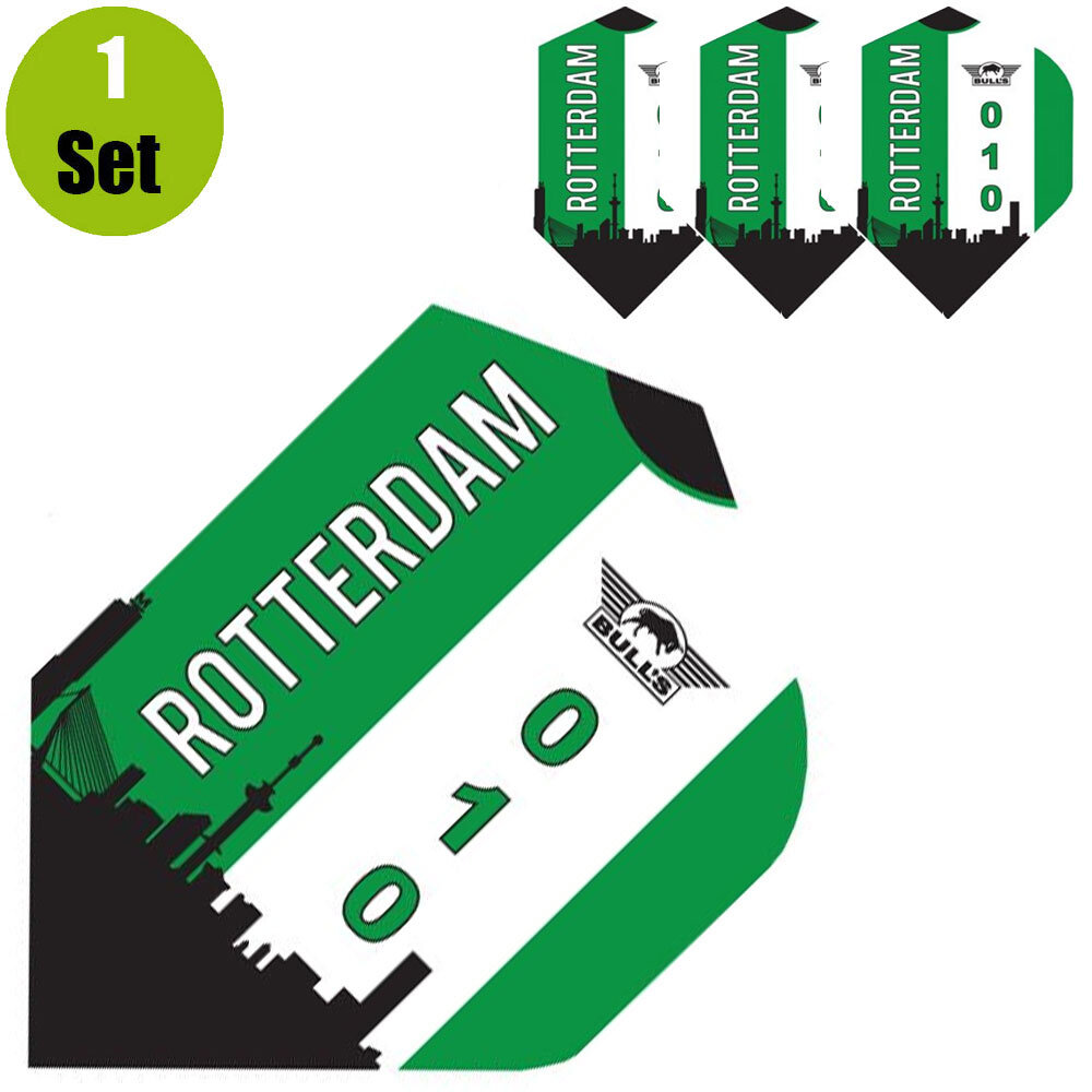 Bulls Rotterdam Dartflights Groen Bulls Rotterdam Dartflights Groen