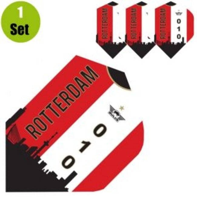 Rotterdam Dartflights Rood