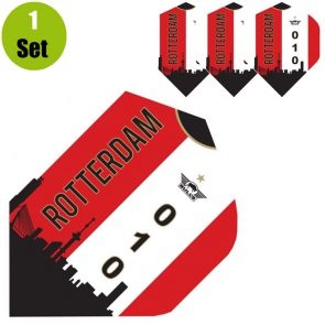 Bulls Rotterdam Dartflights Rood afbeelding