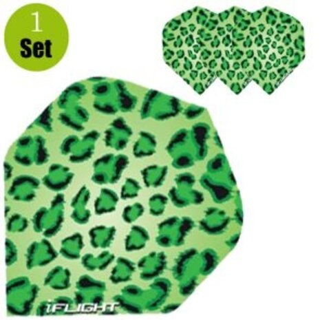 Designa IFlight Luipaard Dartflights - Groen