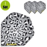 Designa Luipaard Dartflights - Grijs Designa Luipaard Dartflights - Grijs