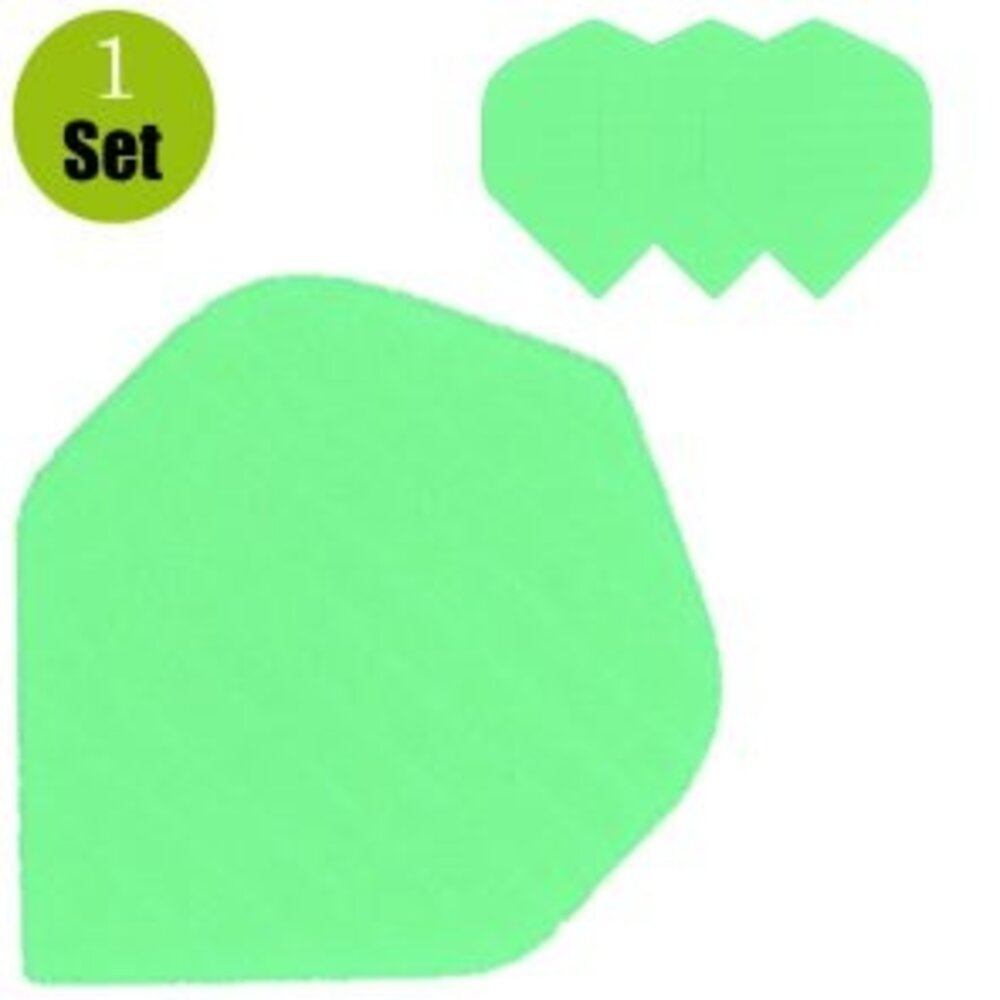 Lena Linnen Dartflights - Groen Lena Linnen Dartflights - Groen