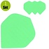 Linnen Dartflights - Groen