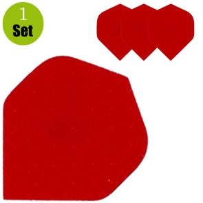 Lena Linnen Dartflights - Rood afbeelding