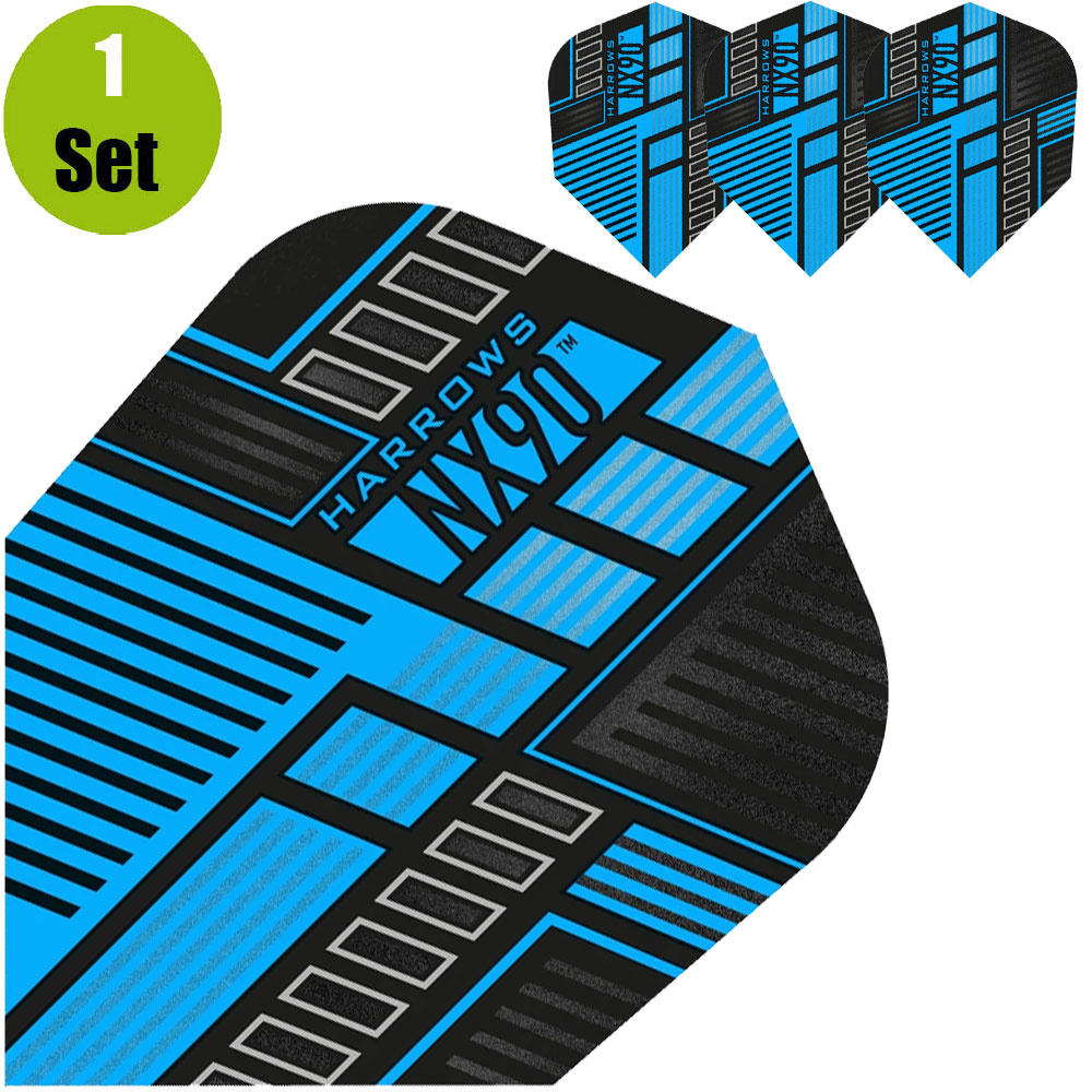 Harrows Harrows Prime NX90 Dartflights - Blauw afbeelding