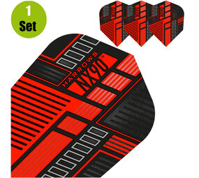Harrows Harrows Prime NX90 Dartflights - Rood Harrows Harrows Prime NX90 Dartflights - Rood