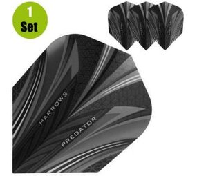 Harrows Harrows Predator Dartflights - Grijs Harrows Harrows Predator Dartflights - Grijs