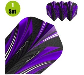 Harrows Harrows Predator Dartflights - Paars Harrows Harrows Predator Dartflights - Paars