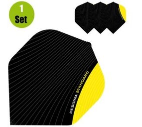 Designa Standaard Dartflights - Geel Designa Standaard Dartflights - Geel