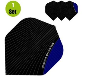 Designa Standaard Dartflights - Blauw Designa Standaard Dartflights - Blauw