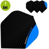Designa Standaard Dartflights - Aqua Designa Standaard Dartflights - Aqua
