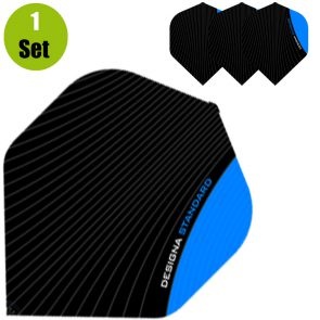 Designa Standaard Dartflights - Aqua afbeelding