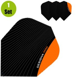Designa Standaard Dartflights - Oranje afbeelding