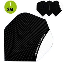 Designa Standaard Dartflights - Wit Designa Standaard Dartflights - Wit
